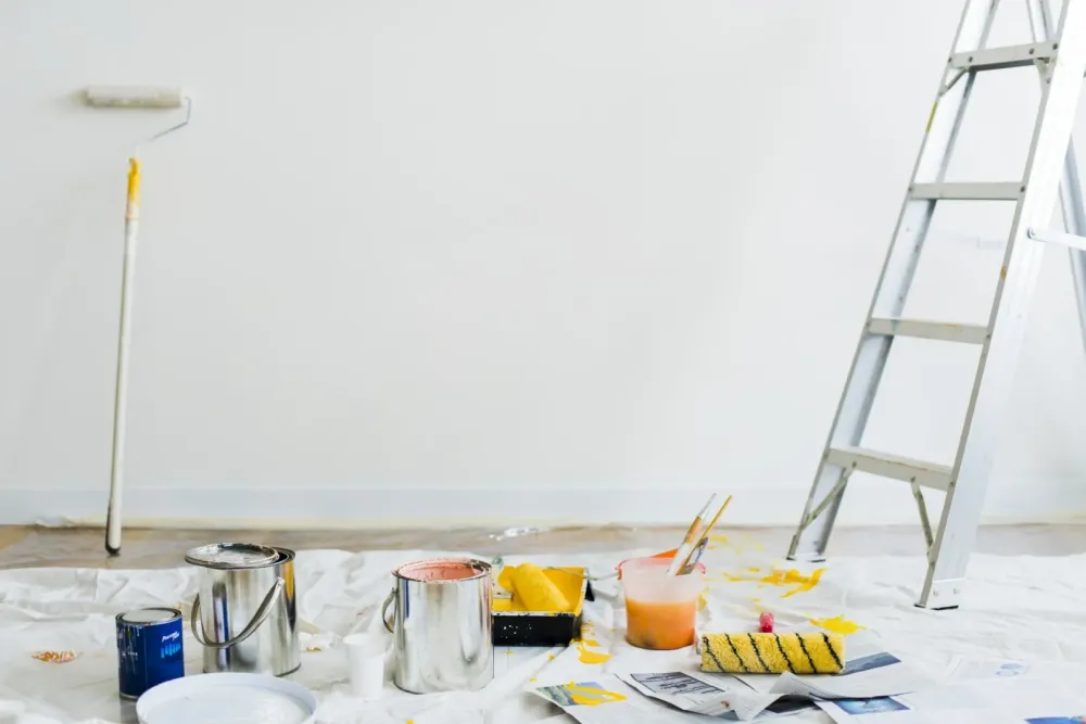 outils de peintre
